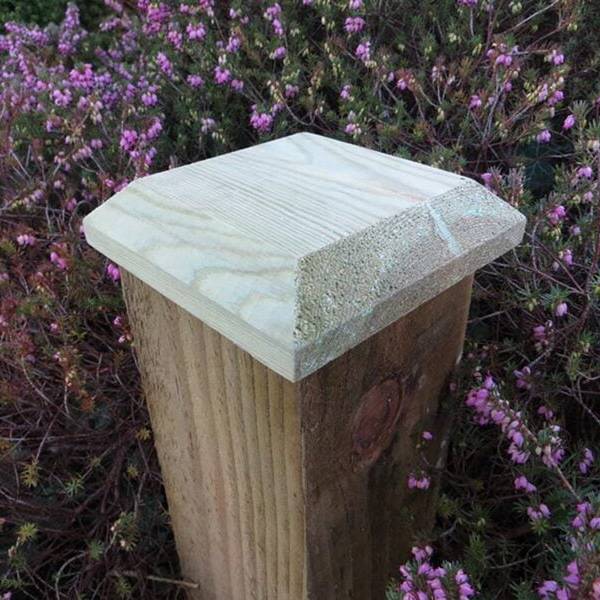 Post Top Chamfer 100mm x 100mm 1901